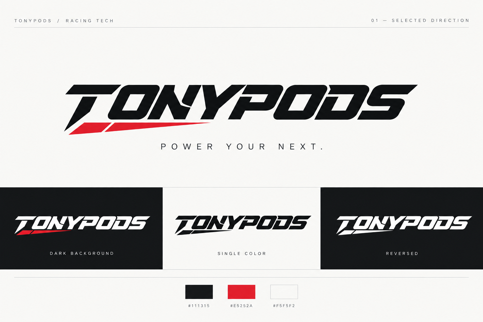 TONYPODS Racing Tech