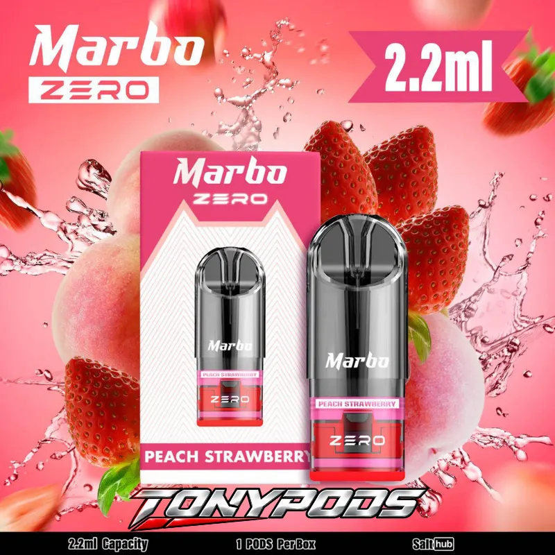 หัวพอต Salthub Marbo Zero Pod พีชสตอ