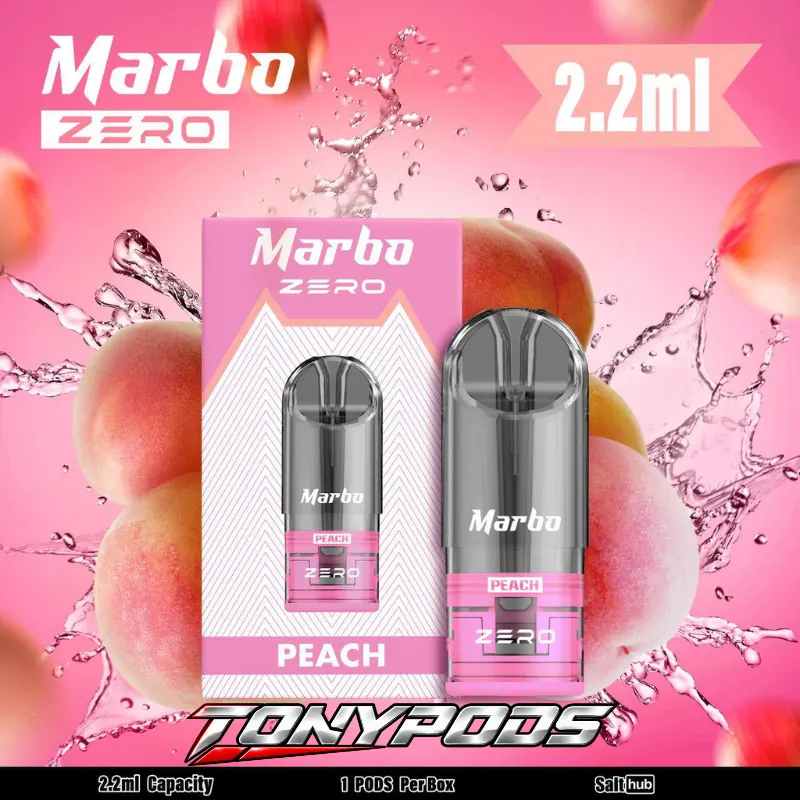 หัวพอต Salthub Marbo Zero Pod พีช